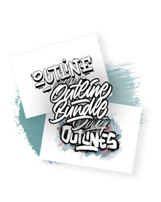 Outline Bundle - Outline Brushes for Procreate
