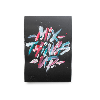 Thumbnail picture of the "Mix things up" Original Artwork