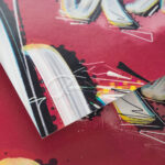 Digital Art print - All in due time - close up