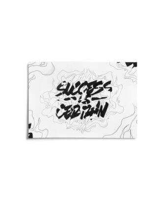 Cover - Digital Art print "Success is certain"