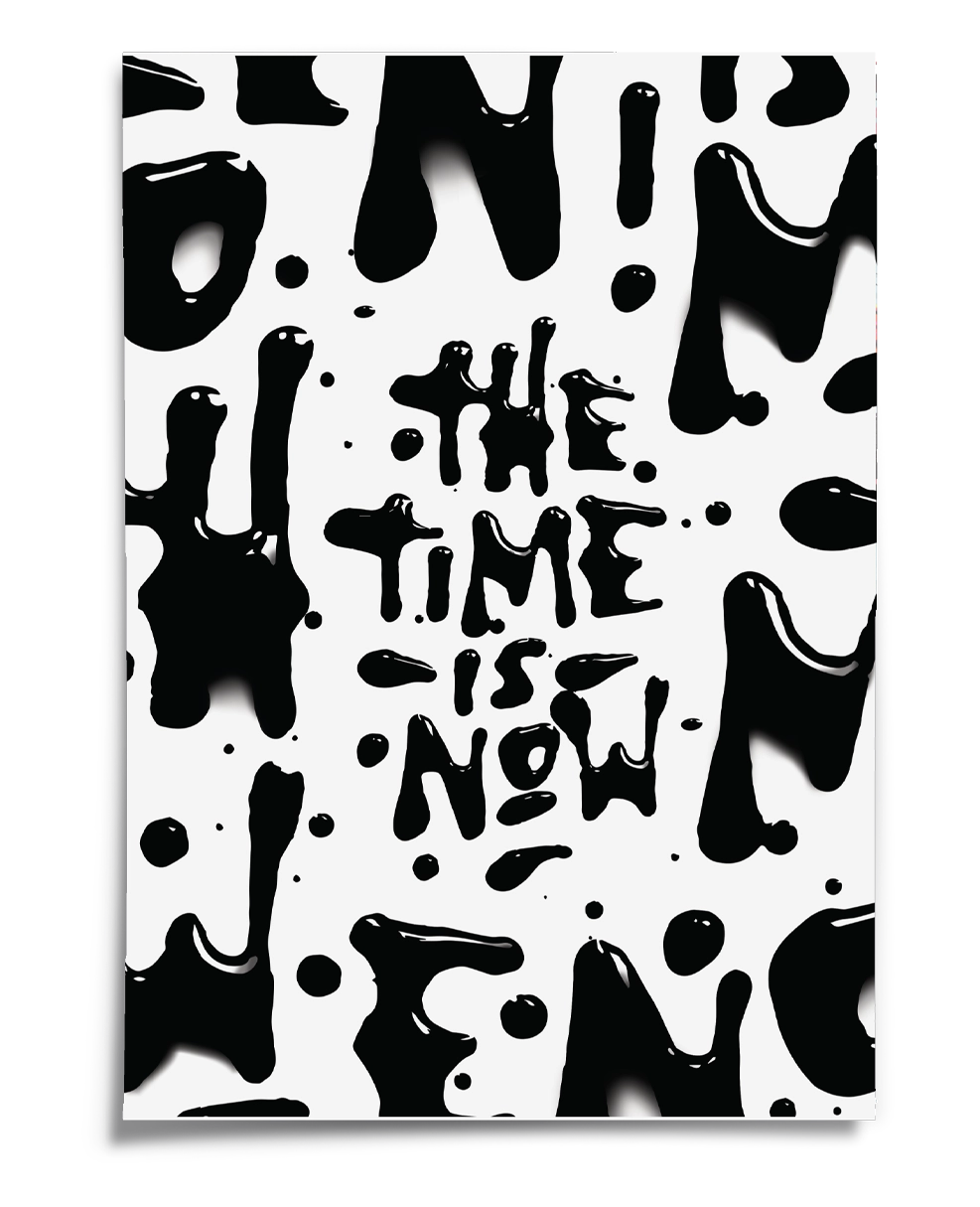 "The Time Is Now" Print Cover