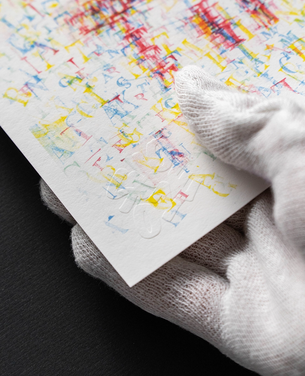 Embossed Print