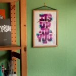 "Its up to you" Fine Art Print on wall