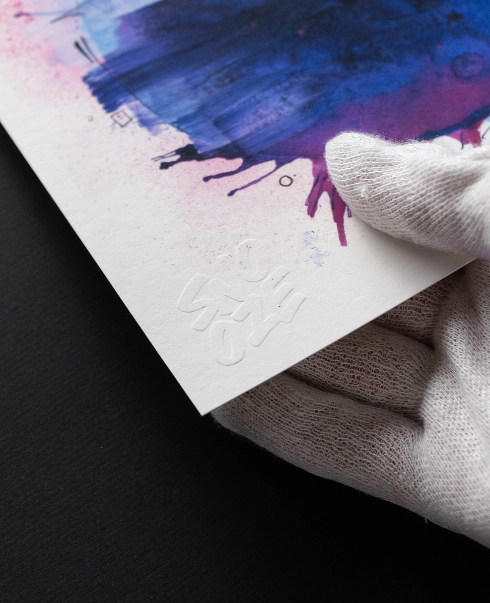 Embossed Print