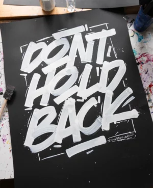 DON`T HOLD BACK — 001
